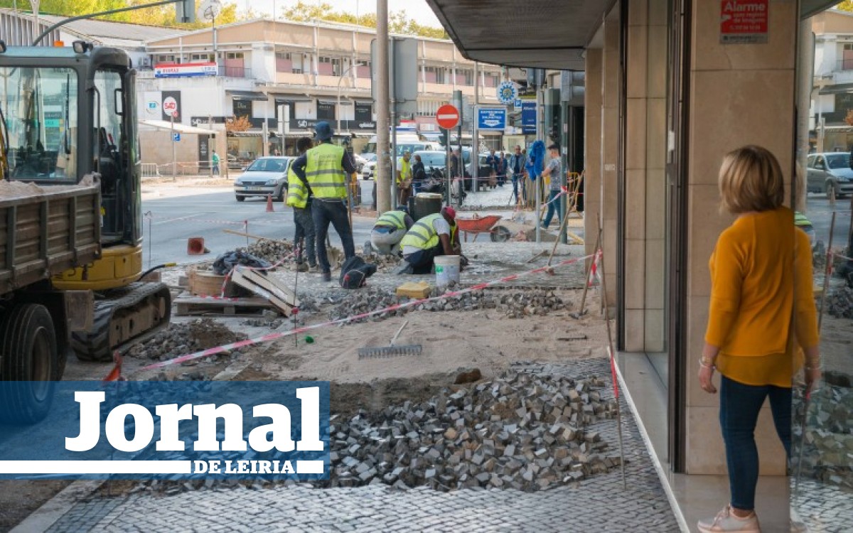 Jornal De Leiria Leiria Transformada Em Estaleiro