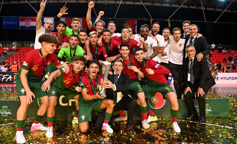 Portugal venceu a Espanha na final por 6-2