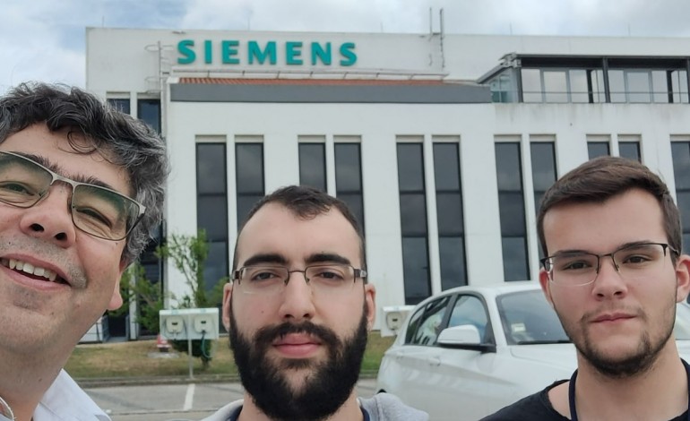 A equipa EletroBrisas representou a ESTG, na final, que se realizou esta segunda-feira, na Siemens
