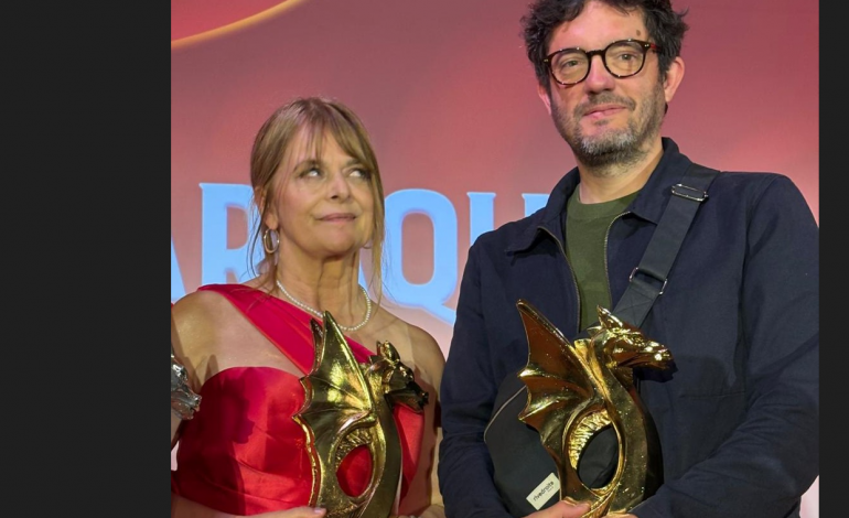 Bruno Lorvão com Natacha Kinski