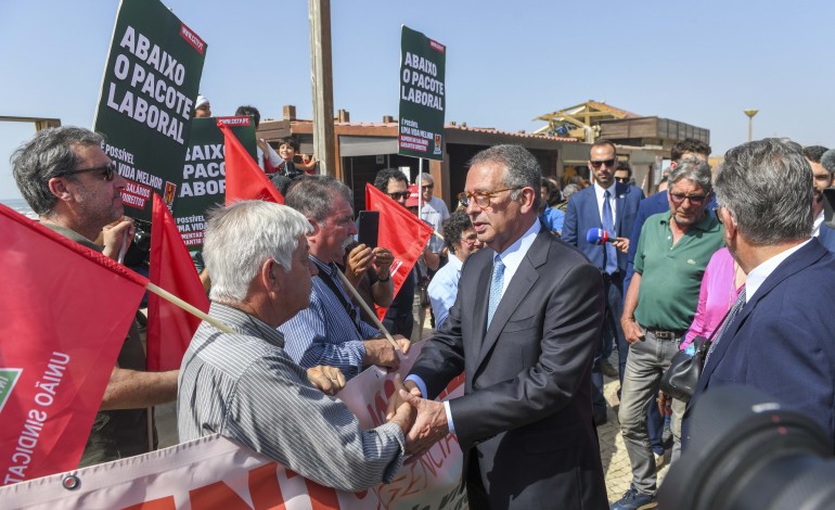António José Seguro terminou hoje a sua Presidência Aberta em Leiria e na Marinha Grande
