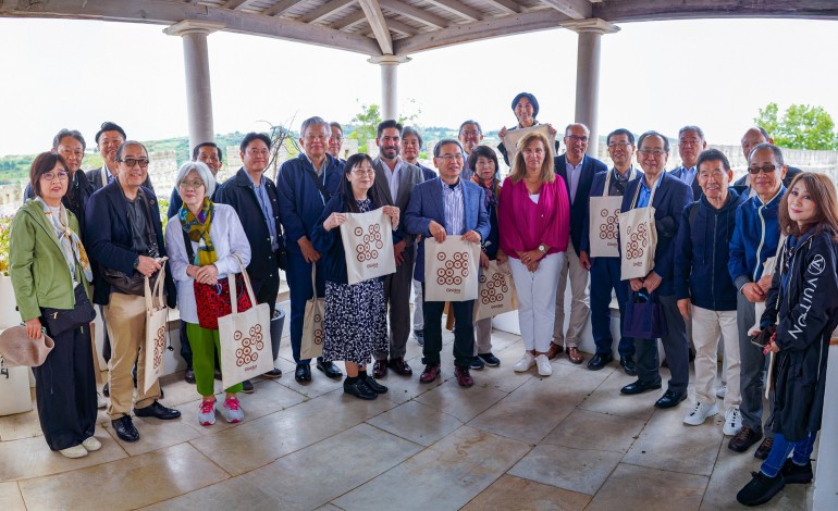 Comitiva japonesa foi recebida pelo executivo municiapal