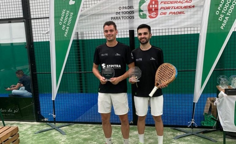 Vasco Rafael e Manuel Rito são campeões nacionais de padel em M5 masculinos