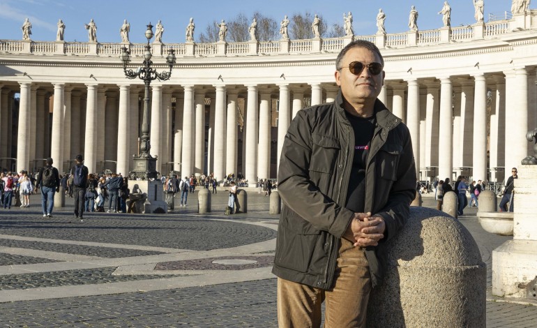 José Luís Jorge, que está a  preparar uma viagem ao longo  rio Amazonas, numa visita ao  Vaticano