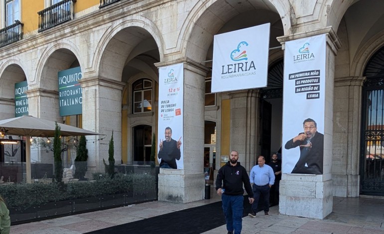 A apresentação de Leiria como destino convidado na BTL decorre no Páteo da Galé, em Lisboa