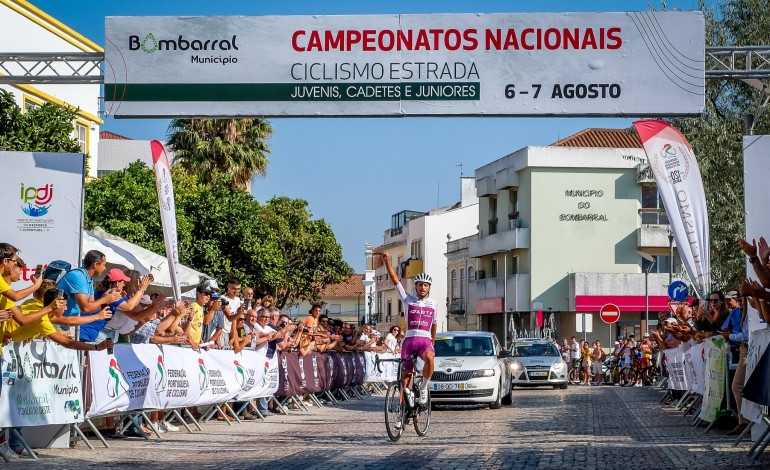 António Morgado fez a dobradinha nos Campeonato Nacionais de Estrada em juniores