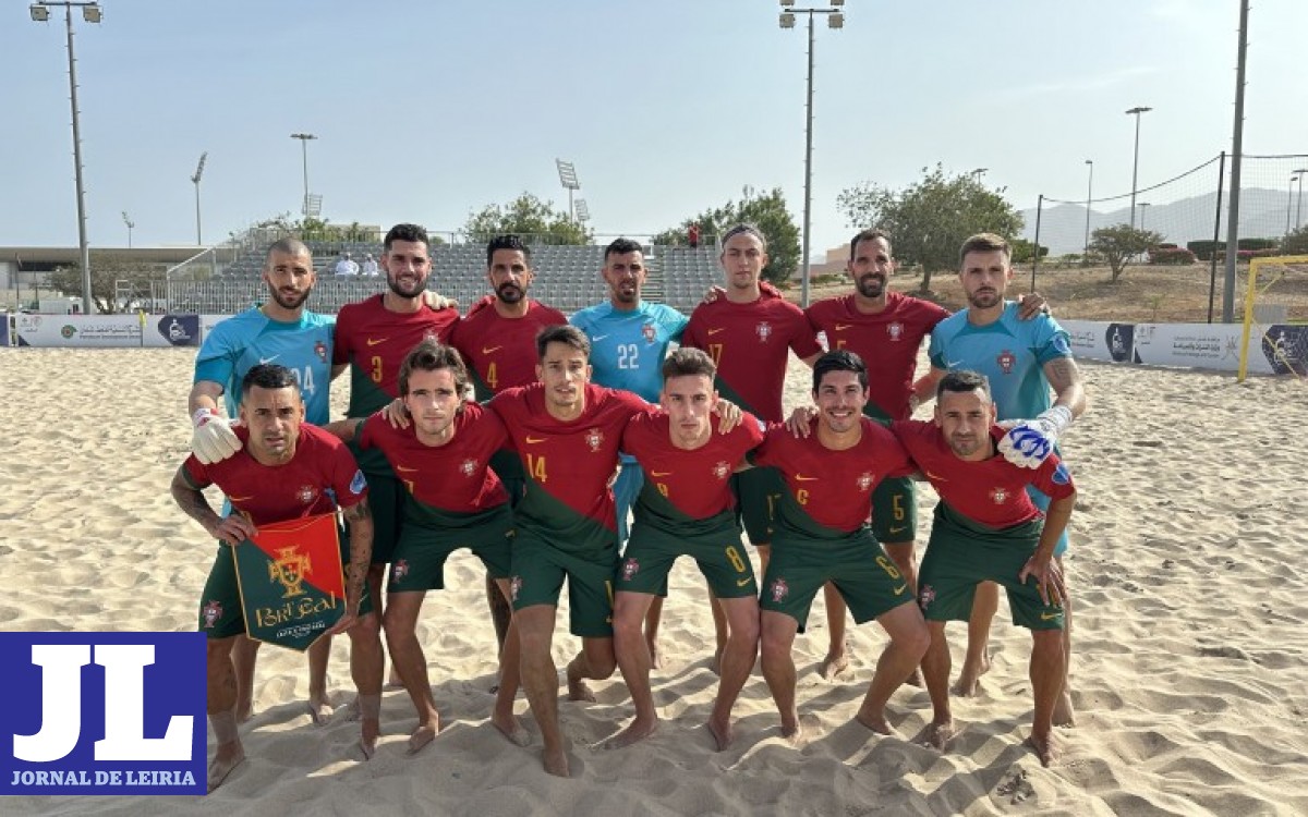 Jornal de Leiria – Jugadores del distrito enfrentan hoy a México en el Mundial de Fútbol Playa