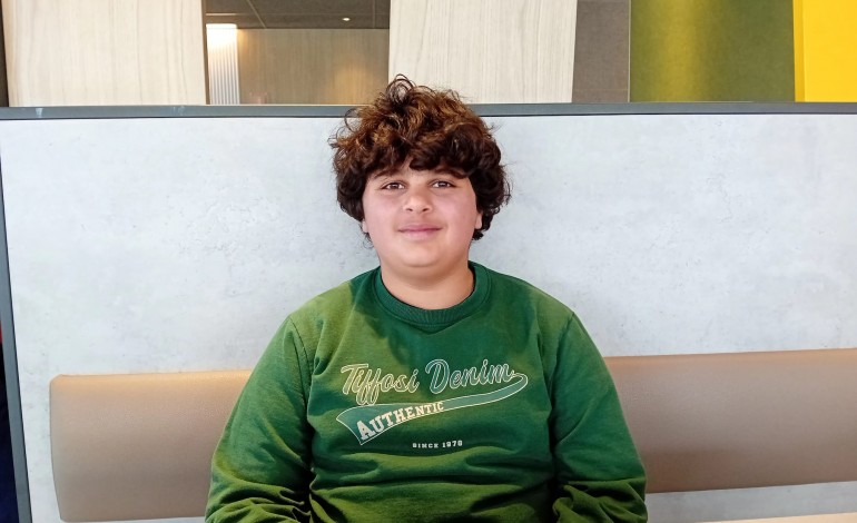 Francisco Matos, 13  anos, foi eleito como Jovem  Autarca de Porto de Mós 2024