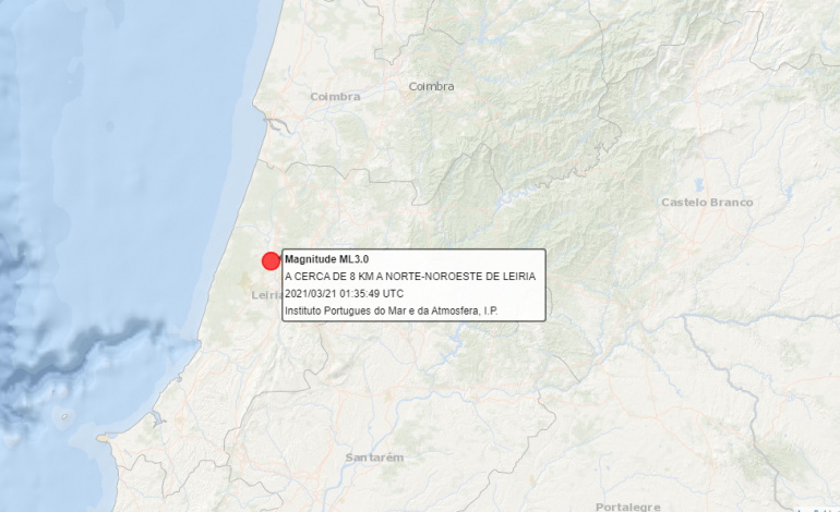registado-sismo-de-30-com-epicentro-em-leiria