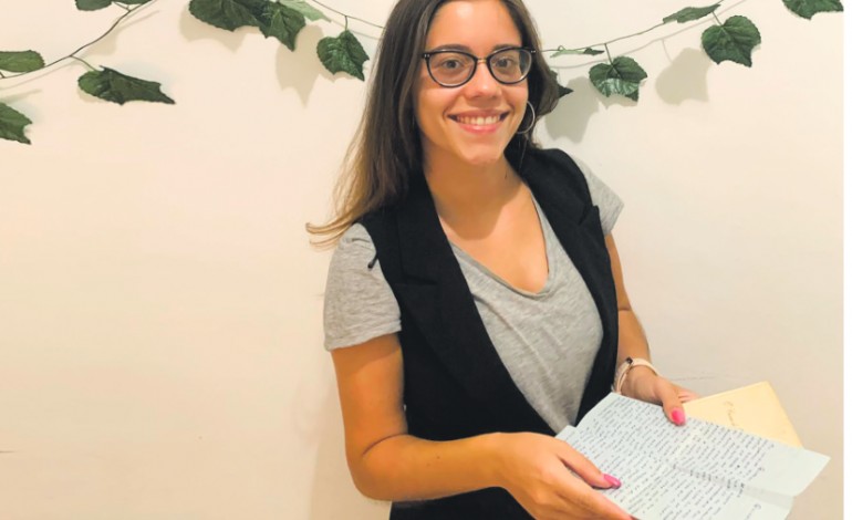 Rita Oliveira chegou ao autor da carta com a ajuda das redes sociais
