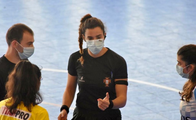 Cristina Vicente trocou de posição dentro do campo de futsal