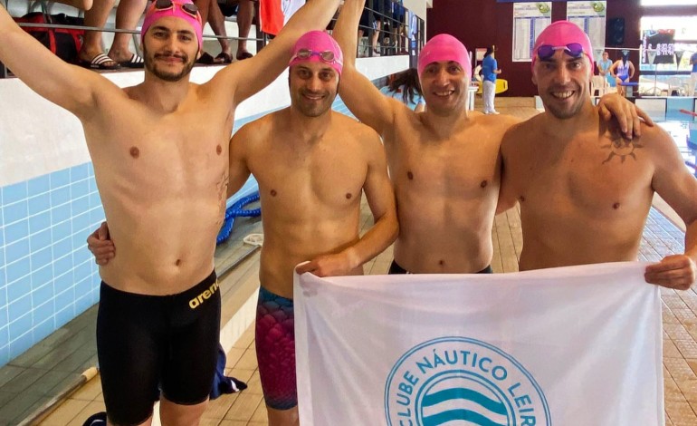 atletas-do-clube-nautico-de-leiria-batem-recorde-nacional-de-masters-dos-4x200-metros-livres